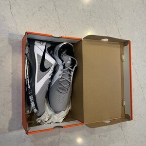 Nike Men's Gray and Black Athletic Shoes